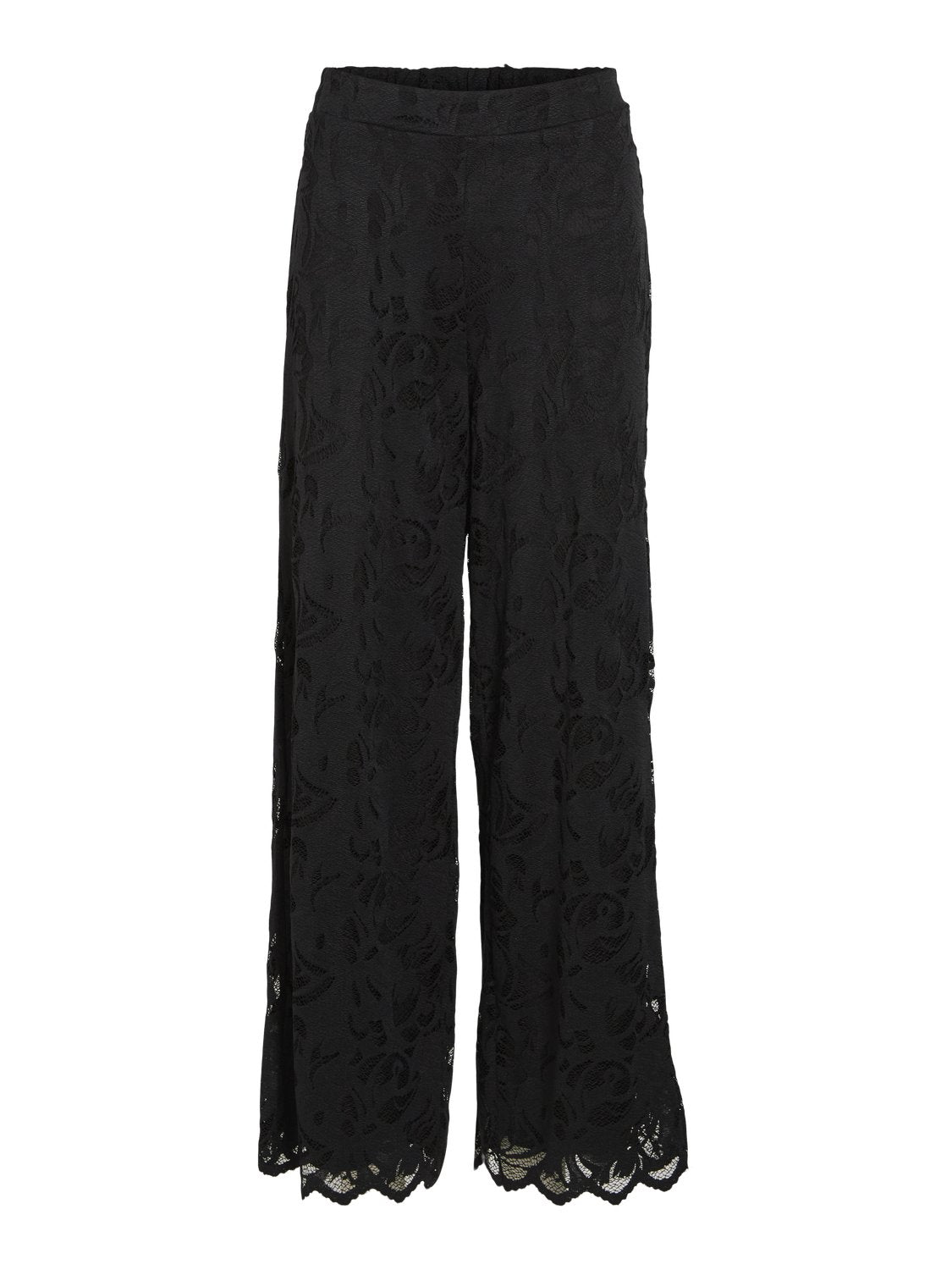 VISTACY Trousers - Black Beauty - VERO MODA & VILA Bergvik
